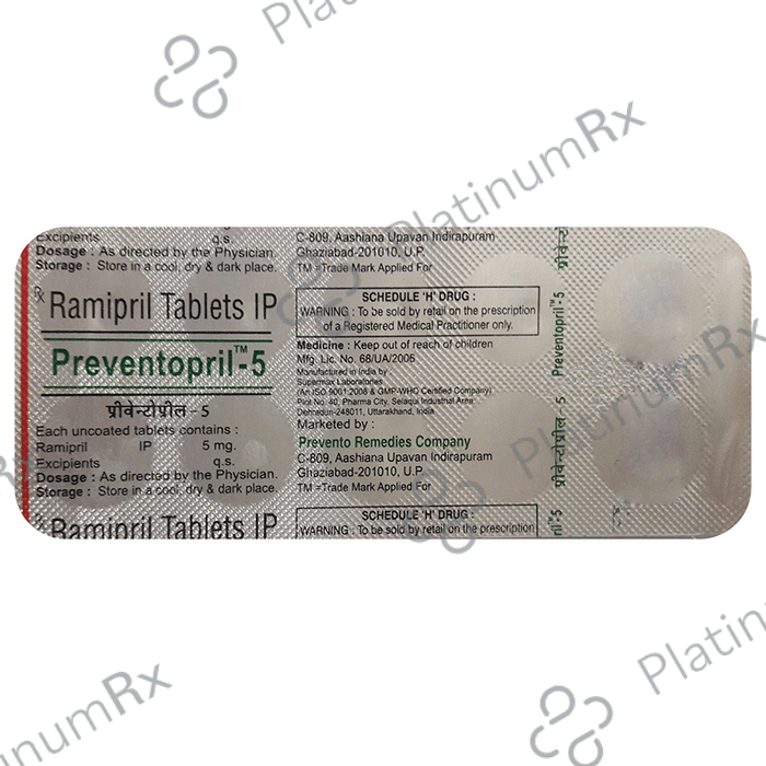 Preventopril 5 Tablet