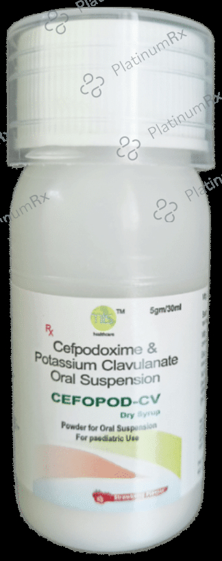 Cefopod-CV Dry Syrup Strawberry