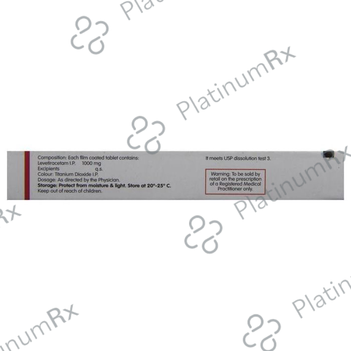 Keppra 1000mg Tablet 10s