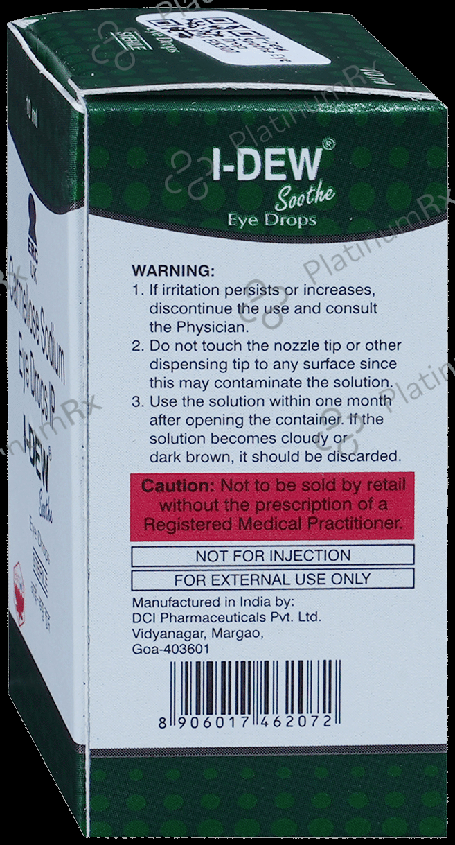I Dew Soothe 0.5% Eye Drop 10ml