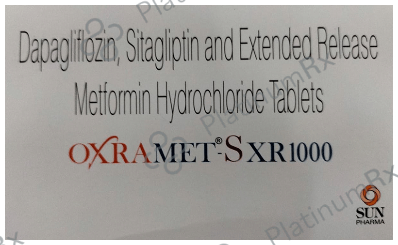 Oxramet S XR 10/1000/100mg Tablet 7s