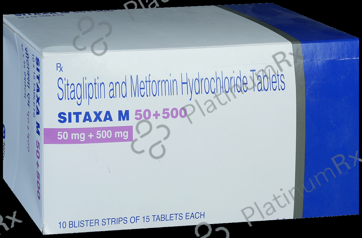 Sitaxa M 50/500mg Tablet 15s