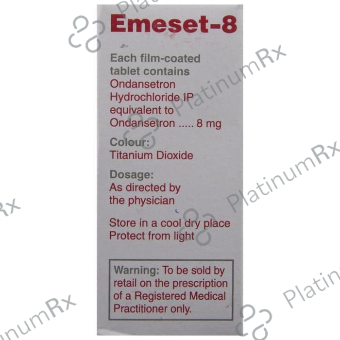 Emeset 8mg Tablet 10s