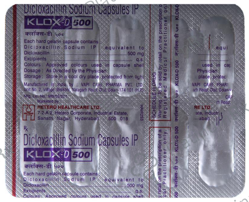 Klox-D 500 Capsule