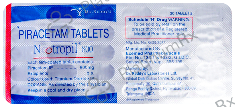 Nootropil 800mg Tablet 30s