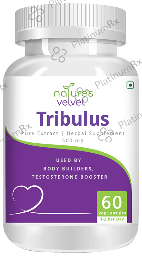 Nature's Velvet Tribulus Pure Extract 500mg Capsule