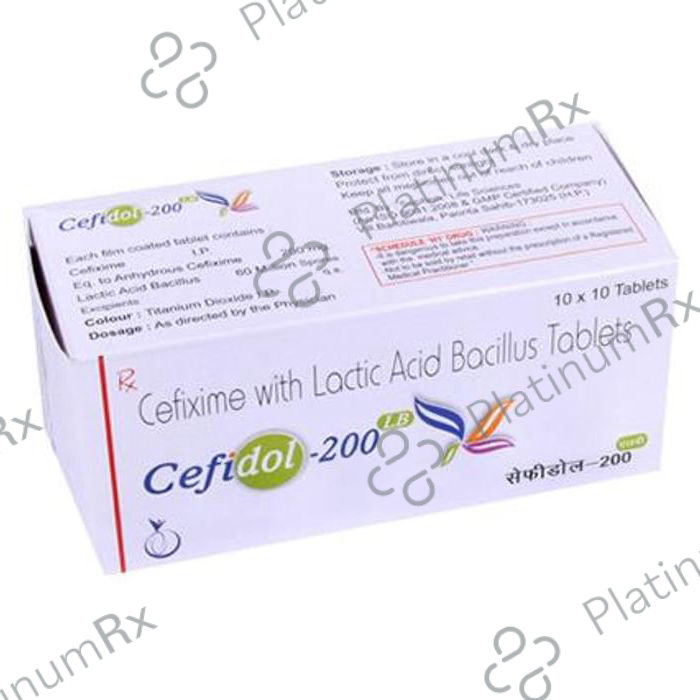 Cefidol 200 LB Tablet