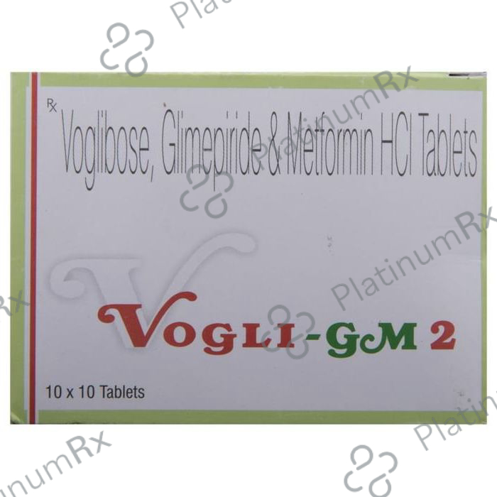 Vogli GM 2/500/0.2mg Tablet 10s