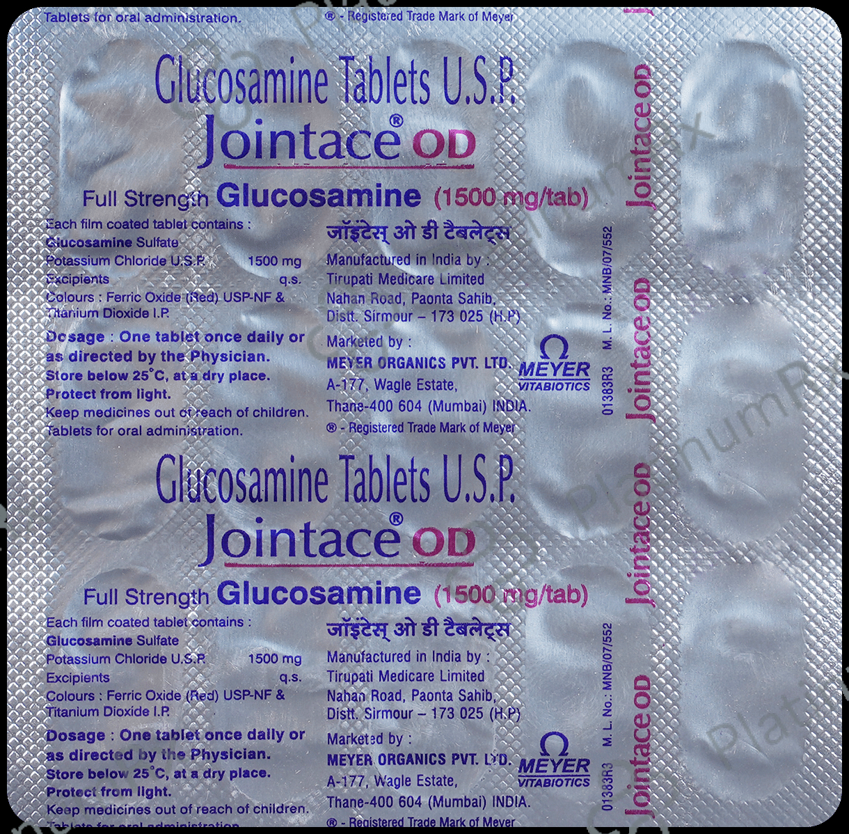 Jointace OD 1500mg Tablet 15s