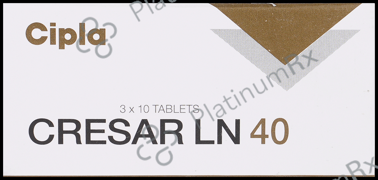 Cresar LN 10/40mg Tablet 10s