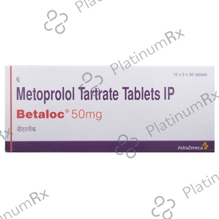Betaloc 50mg Tablet 30s