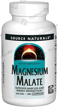 Source Naturals Magnesium Malate 625mg Capsule