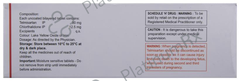 Eritel CH 12.5/80mg Tablet 15s