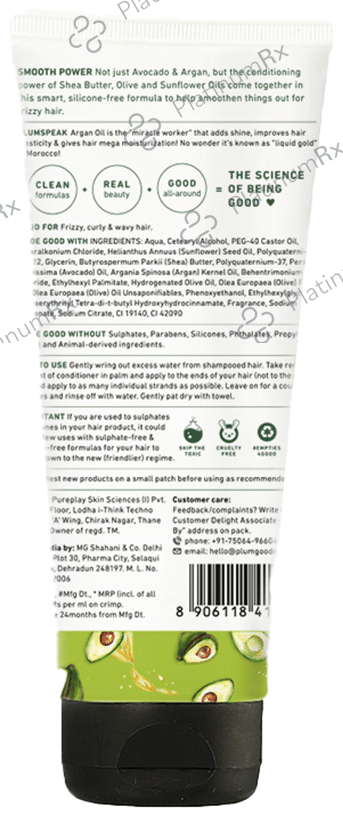Plum Avocado & Argon Frizz Control Conditioner