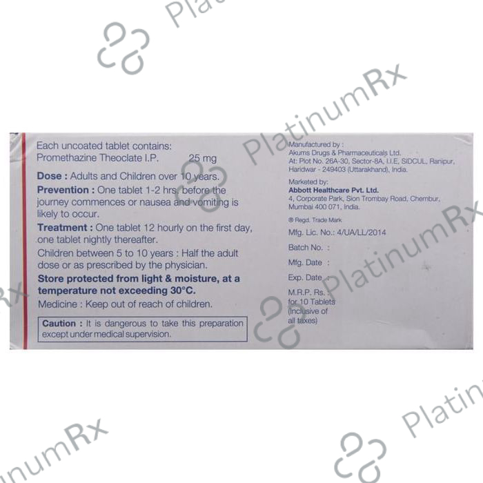 Avomine Tablet 10s