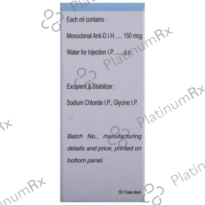 Rhoclone 150mcg Injection