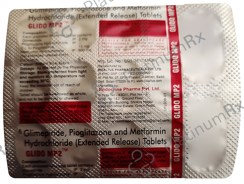 Glido MP2 Tablet ER
