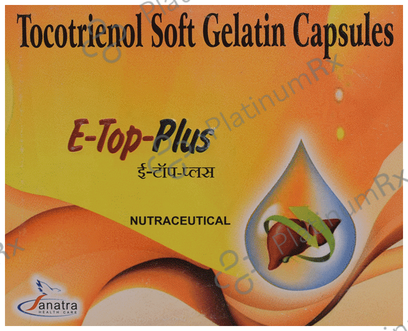 E Top Plus Soft Gelatin Capsule 10s