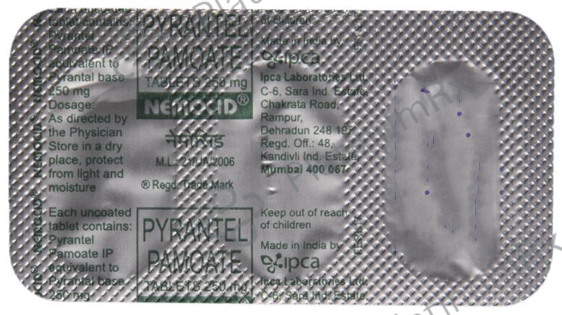 Nemocid 250mg Tablet 3s