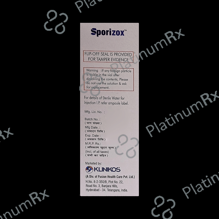 Sporizox Injection