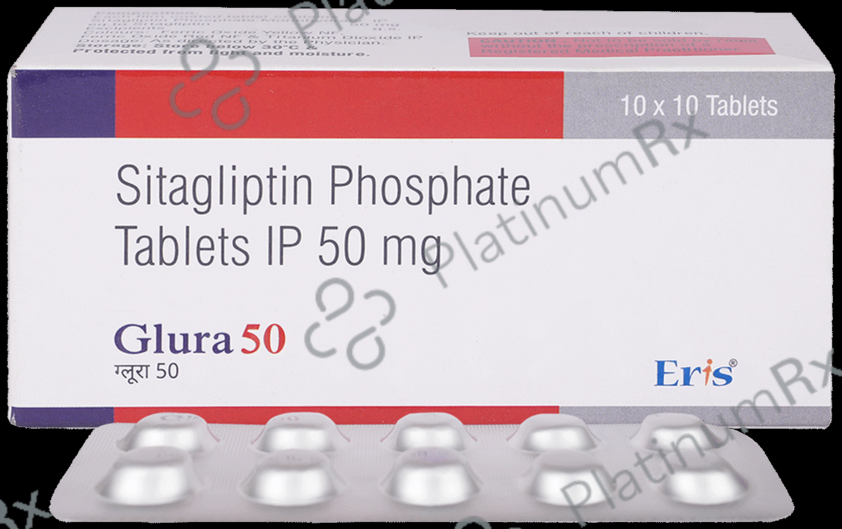 Glura 50mg Tablet 10s