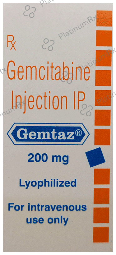 GEMTAZ 200 MG INJECTION