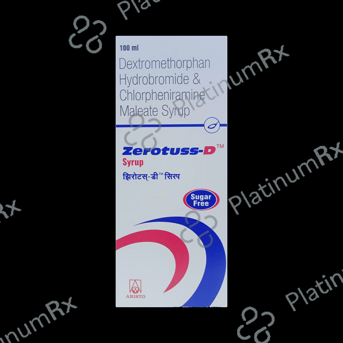 Zerotuss-D Syrup Sugar Free