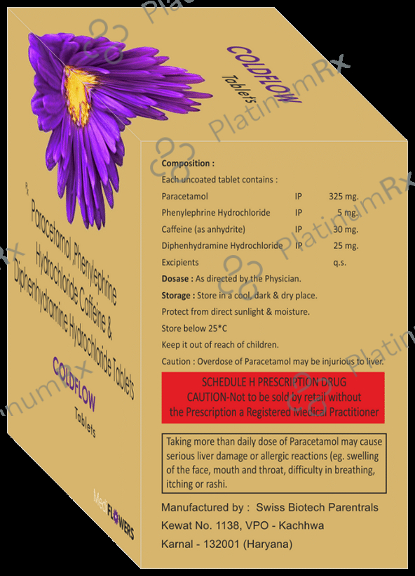 Coldflow Tablet 10 tablets Tablet Mediflower