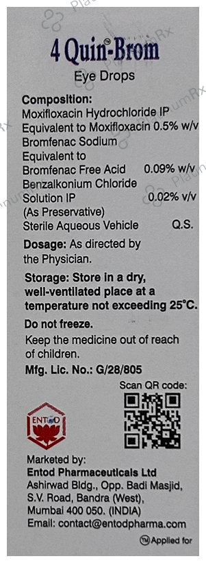 4 Quin-Brom Sterile Eye Drop