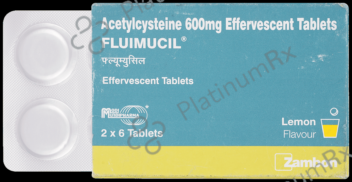 Fluimucil Eff 600mg Tablet
