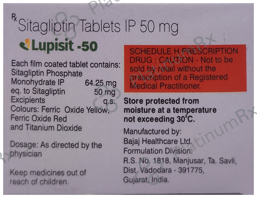 Lupisit 50mg Tablet 10s