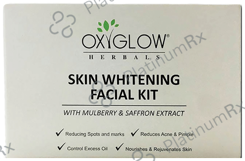 Oxyglow Herbals Skin Whitening Facial Kit 60 gm