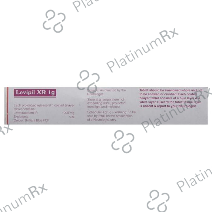 Levipil 1000mg Tablet 10s