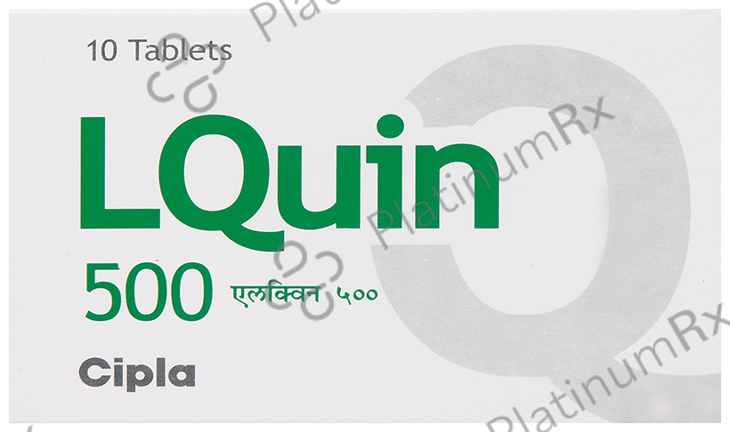 L Quin 500mg Tab 10s