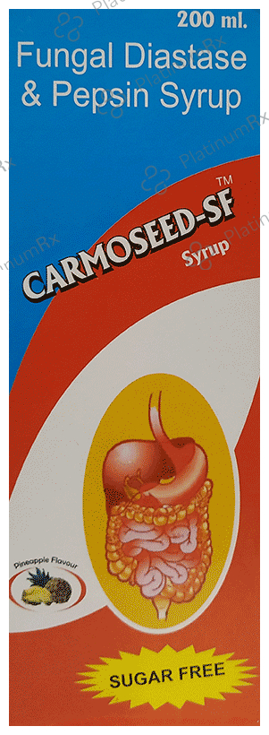 Carmoseed-SF Syrup Pineapple Sugar Free