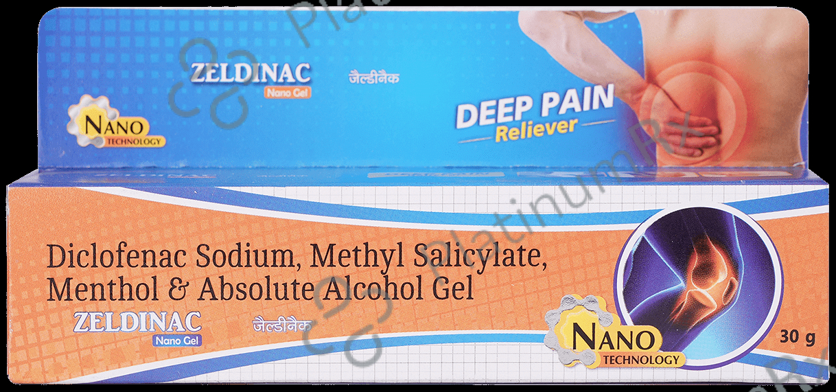 Zeldinac Nano 1% Gel 30gm