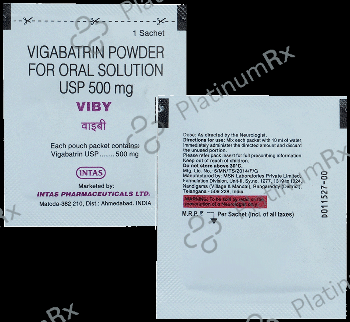 Viby 500mg Sachet 1s