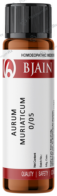 Bjain Aurum Muriaticum Globules 0/5 LM