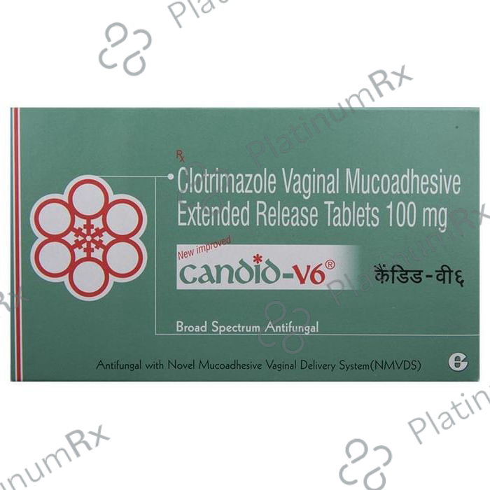 Candid V6 100mg Tablet ER 6s