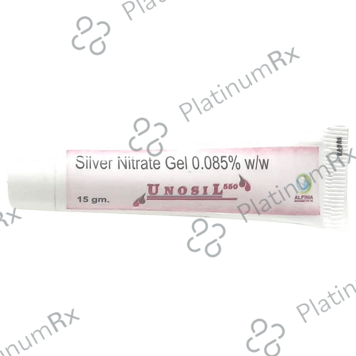 Unosil 550 Antimicrobial Wound and Burn Gel 15 Gel