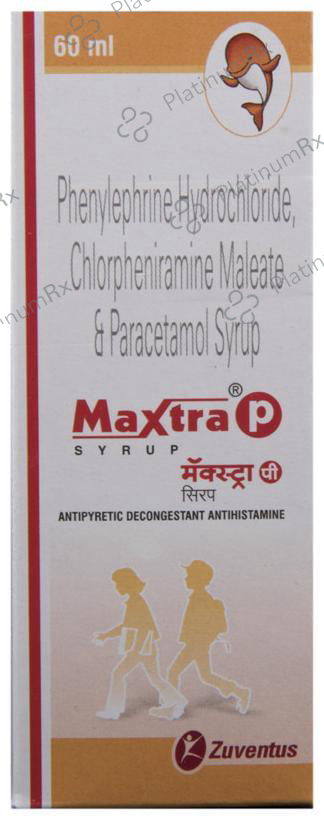 Maxtra P 1/125/5mg Syrup 60ml