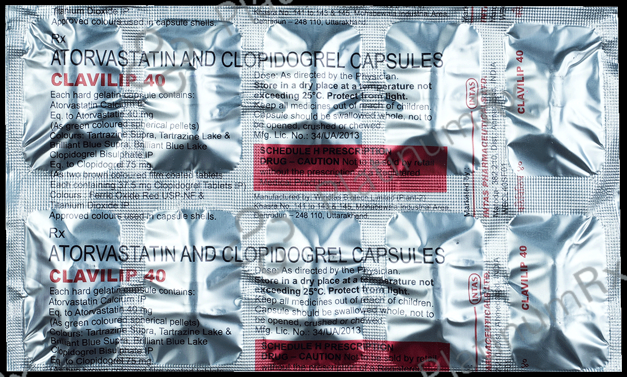 Clavilip 40 Capsule