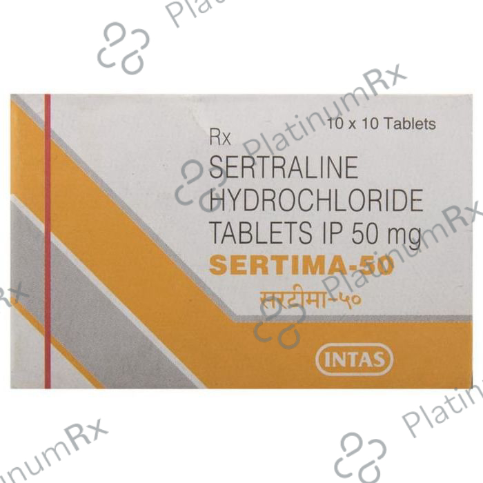 Sertima 50mg Tablet 10s