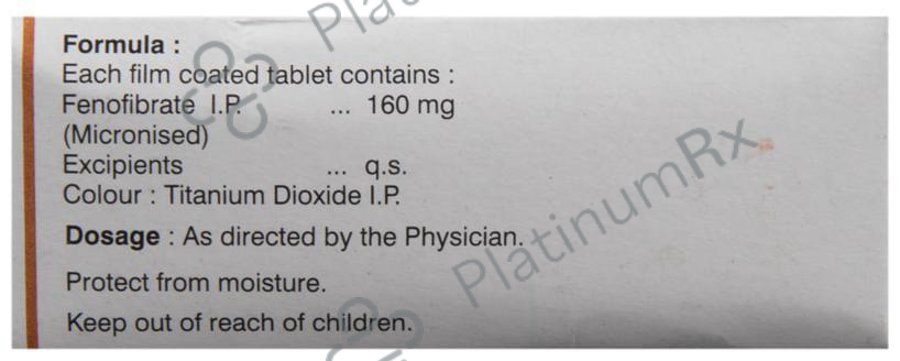 Finate 160mg Tablet 10s