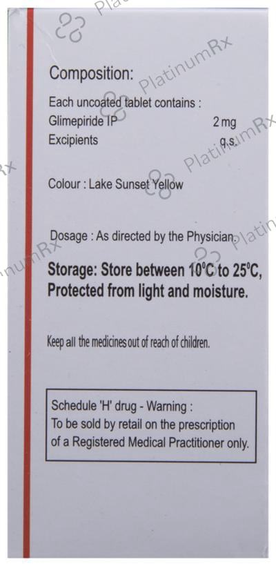 Glimisave 2mg Tablet 15s