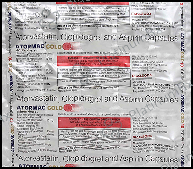 Atormac Gold Capsule 15s