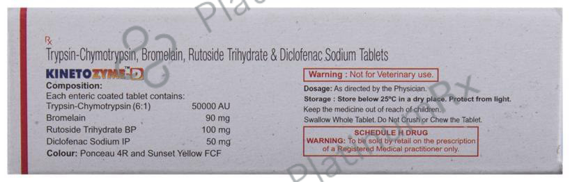 Kinetozyme D Tablet 10s