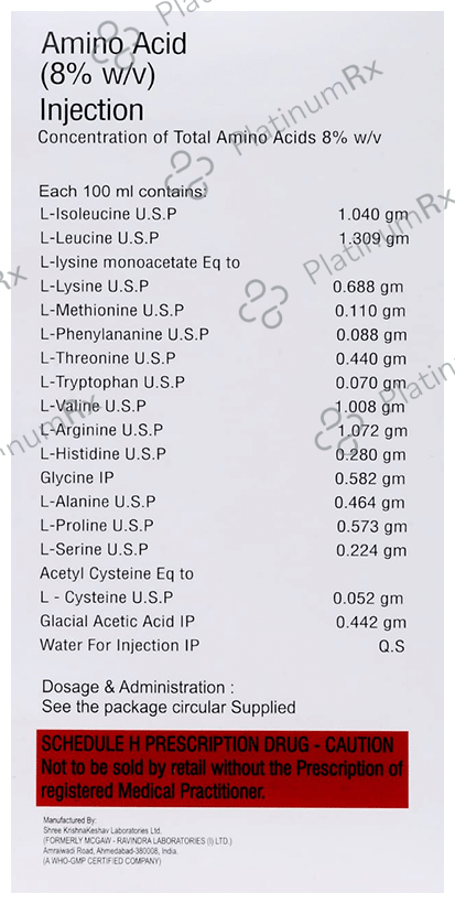 Qrimin 8% Injection