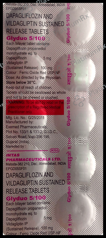 GlyDuo 5/100 Tablet SR