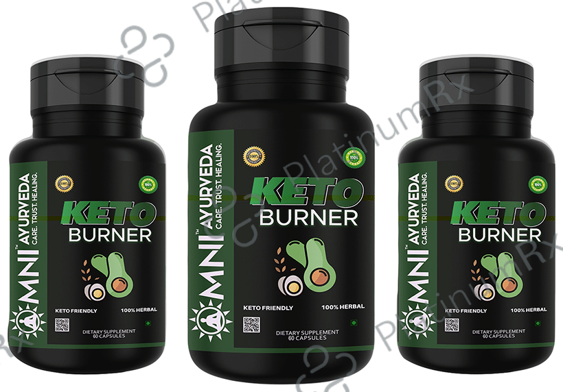 Omni Ayurveda Keto Burner Capsule (60 Each) 3 bottles